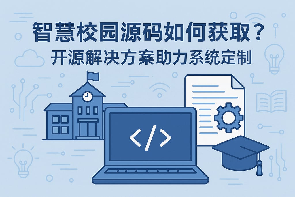 智慧校园源码如何获取？开源解决方案助力系统定制