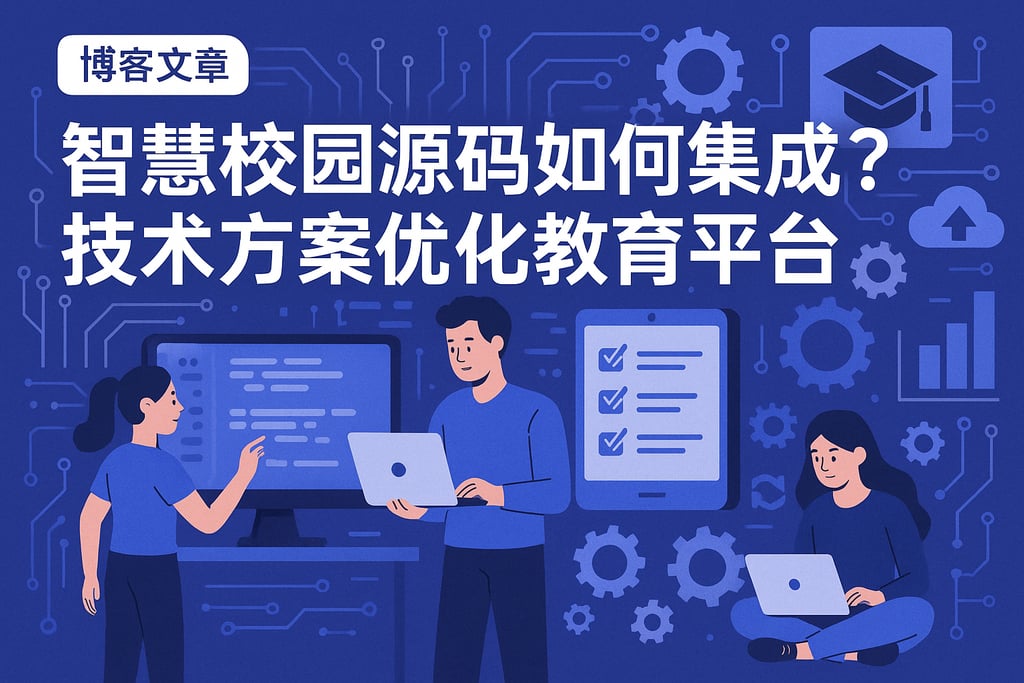 智慧校园源码如何集成？技术方案优化教育平台