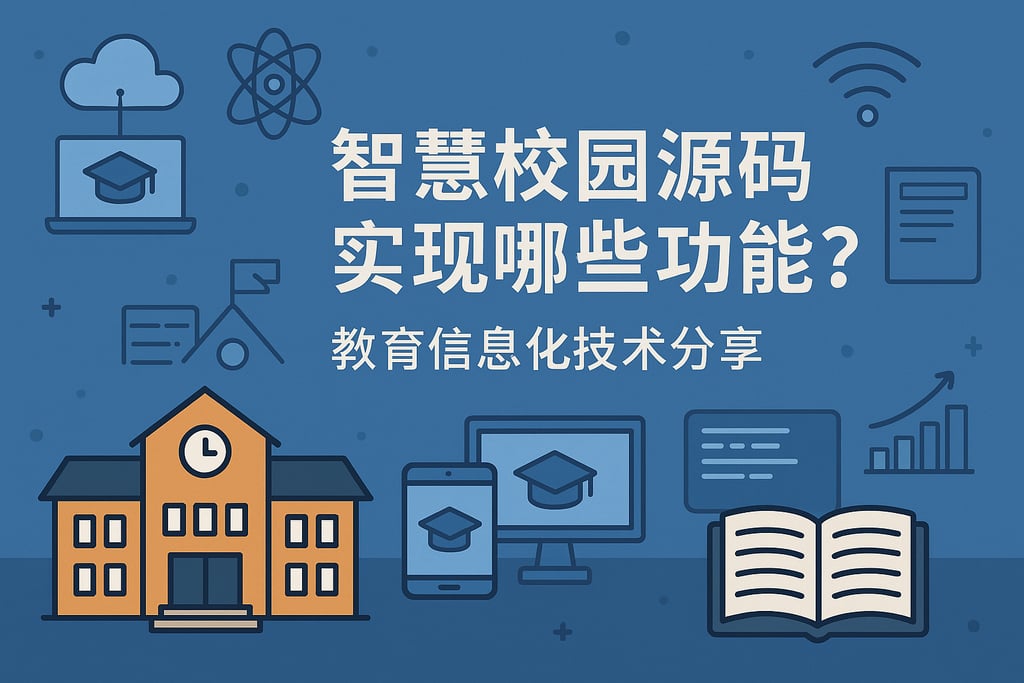 智慧校园源码实现哪些功能？教育信息化技术分享