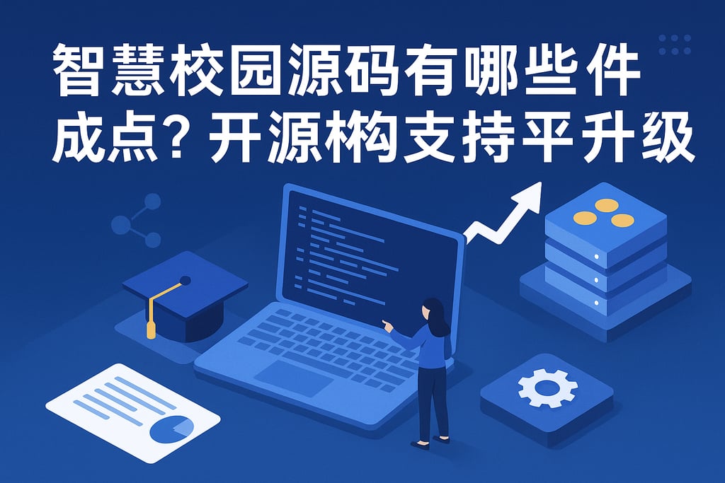 智慧校园源码有哪些技术难点？开源架构支持平台升级