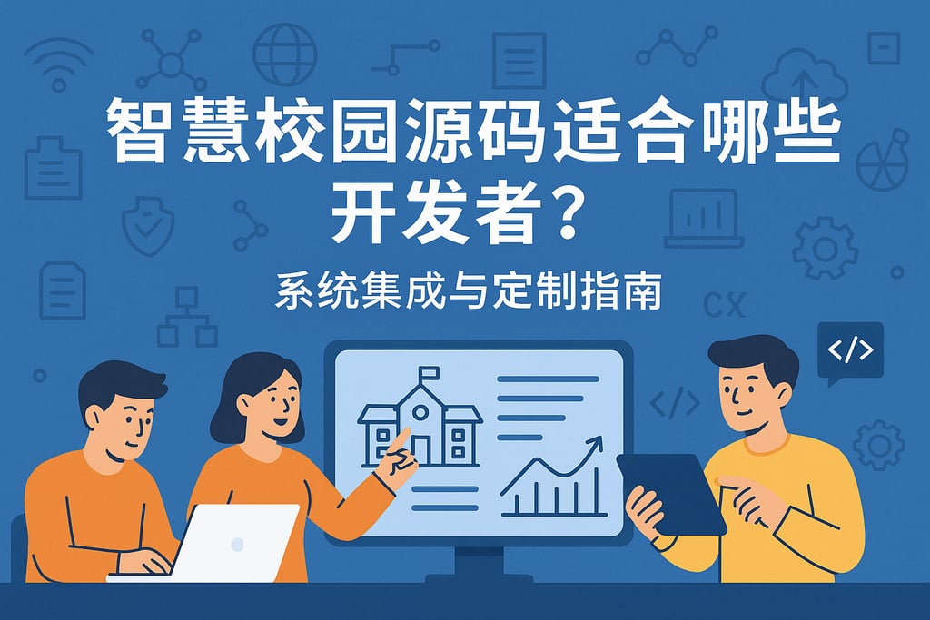 智慧校园源码适合哪些开发者？系统集成与定制指南
