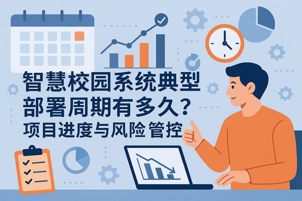 智慧校园系统典型部署周期有多久？项目进度与风险管控