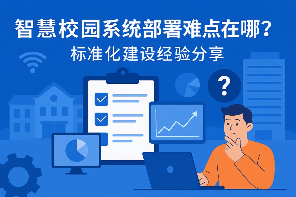 智慧校园系统部署难点在哪？标准化建设经验分享