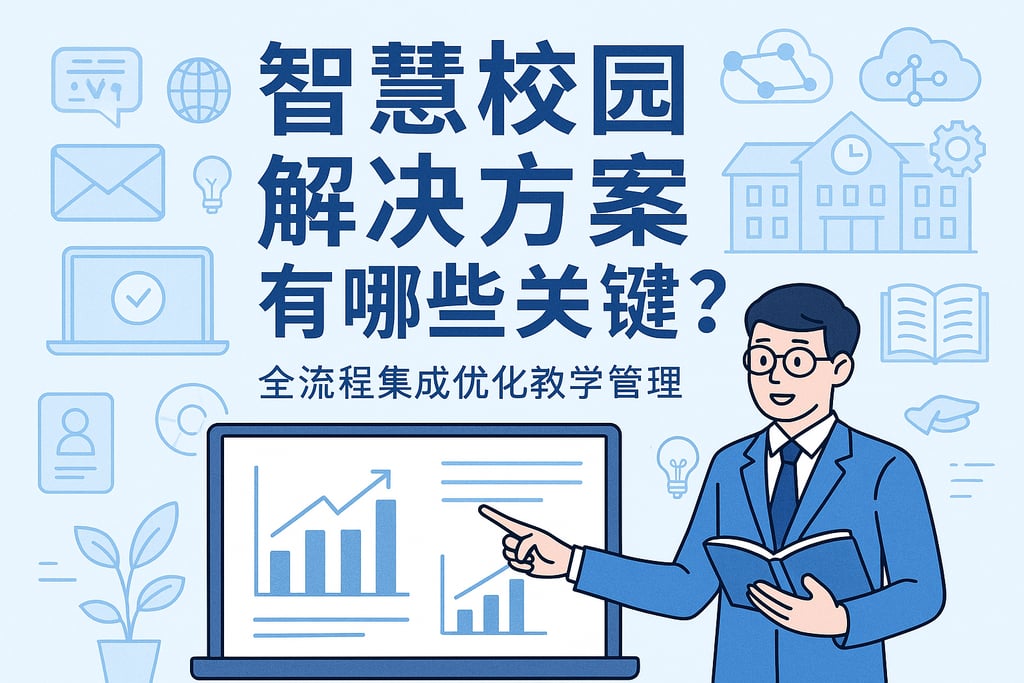 智慧校园解决方案有哪些关键？全流程集成优化教学管理