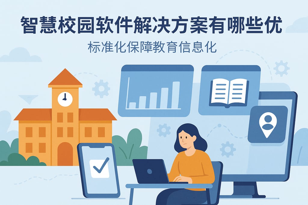 智慧校园软件解决方案有哪些优势？标准化保障教育信息化