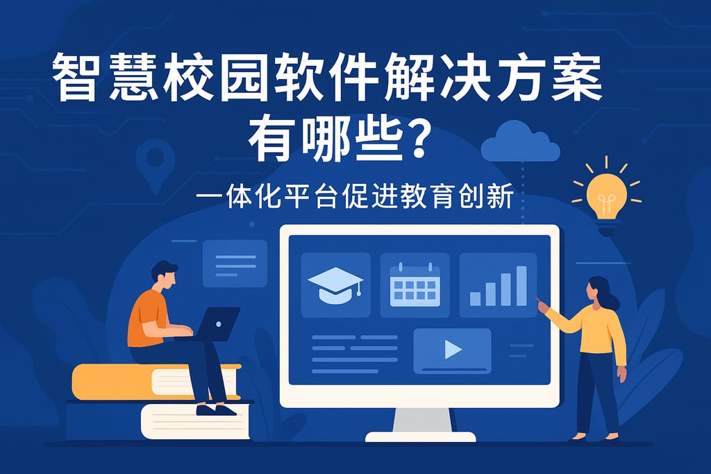 智慧校园软件解决方案有哪些？一体化平台促进教育创新