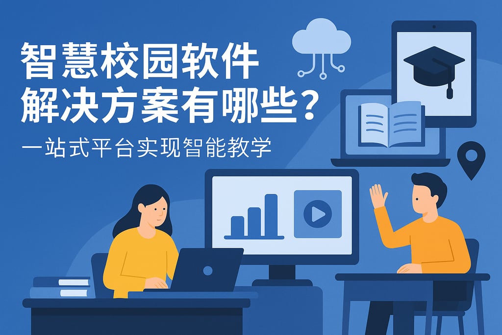 智慧校园软件解决方案有哪些？一站式平台实现智能教学