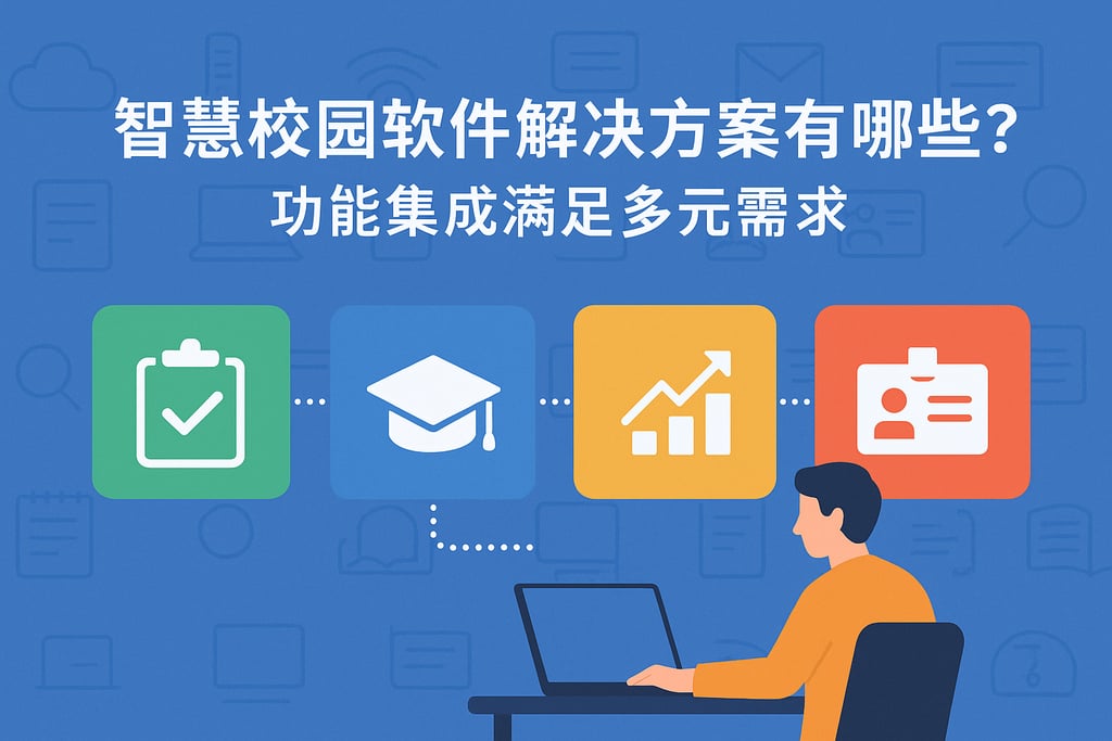 智慧校园软件解决方案有哪些？功能集成满足多元需求