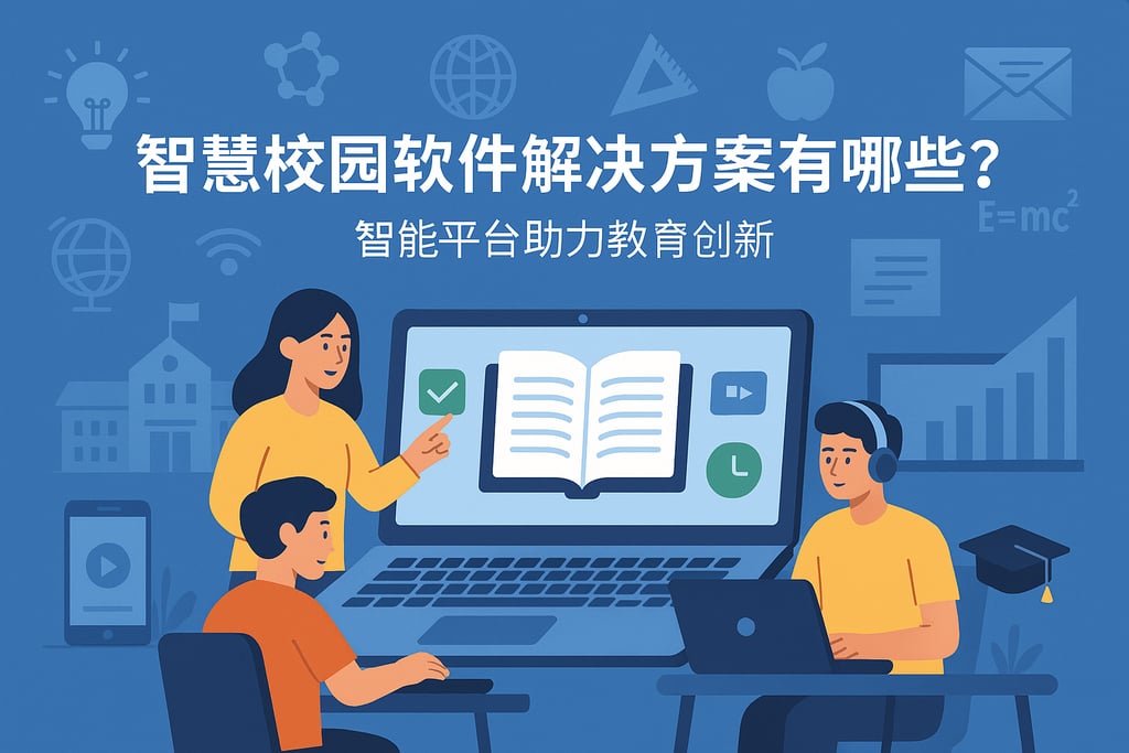 智慧校园软件解决方案有哪些？智能平台助力教育创新