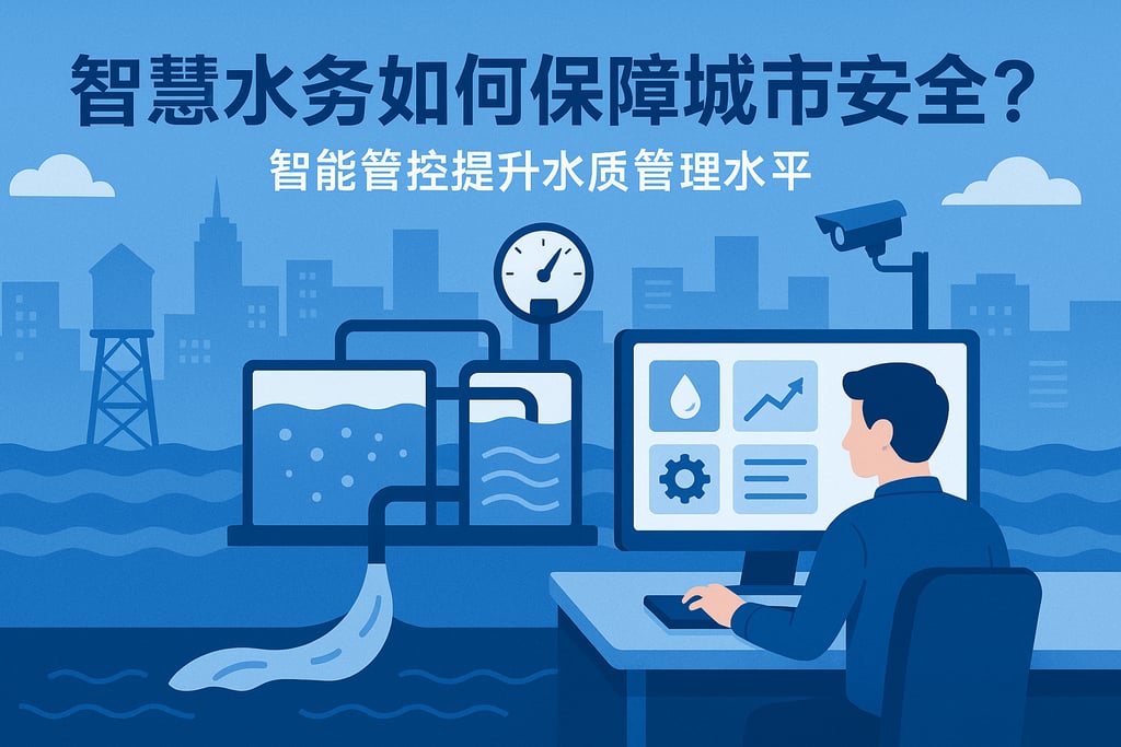 智慧水务如何保障城市安全？智能管控提升水质管理水平