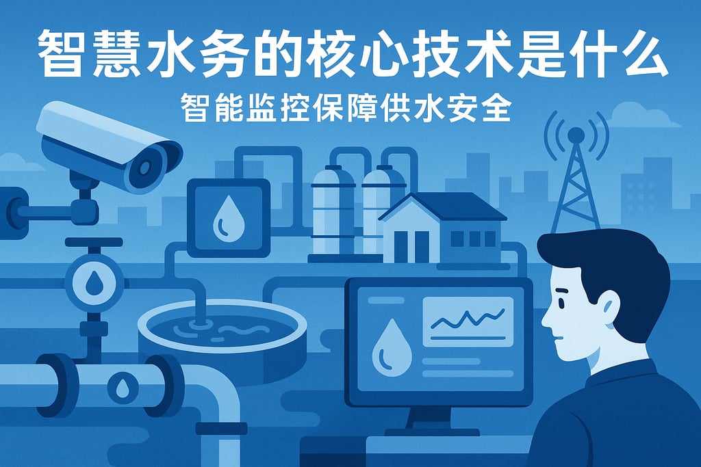 智慧水务的核心技术是什么？智能监控保障供水安全