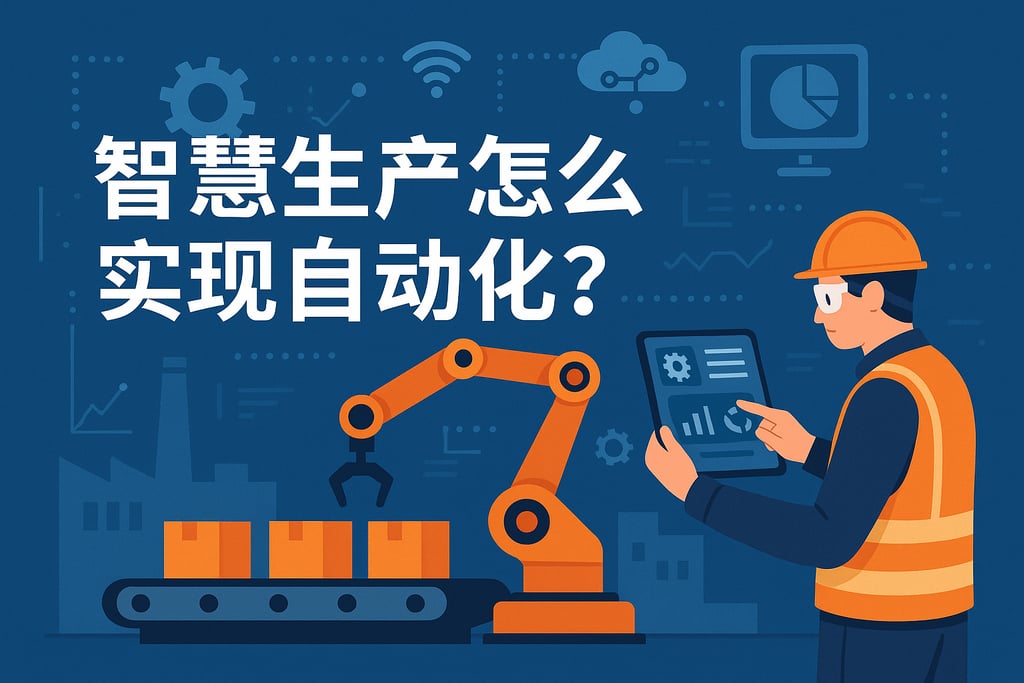 智慧生产怎么实现自动化？智能系统提升生产效率