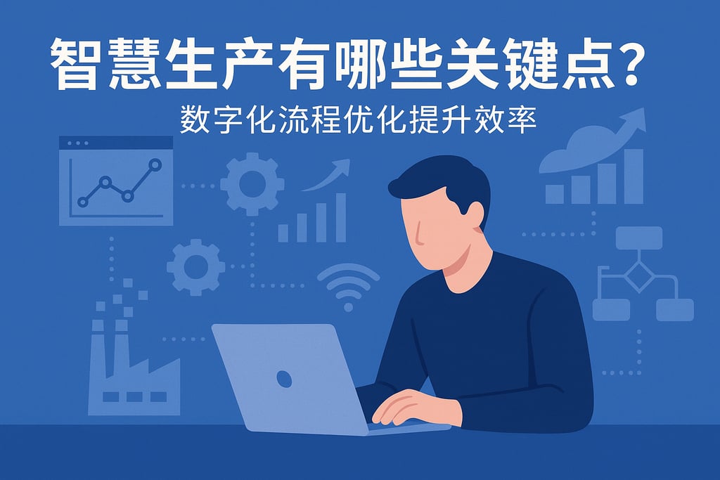智慧生产有哪些关键点？数字化流程优化提升效率