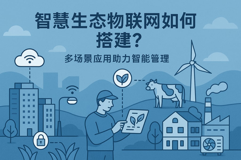 智慧生态物联网如何搭建？多场景应用助力智能管理