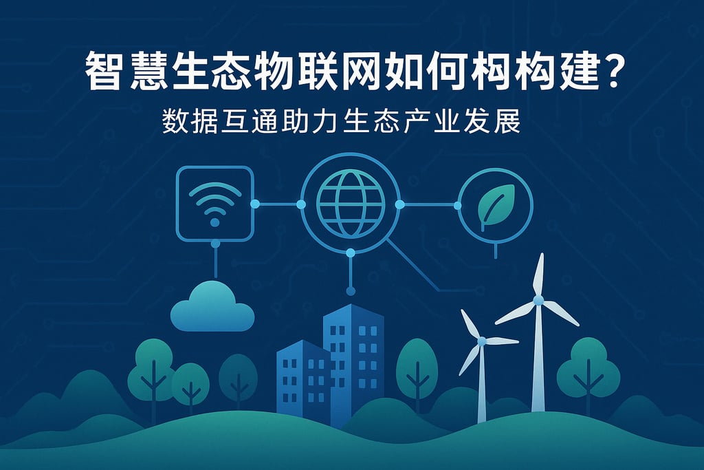 智慧生态物联网如何构建？数据互通助力生态产业发展