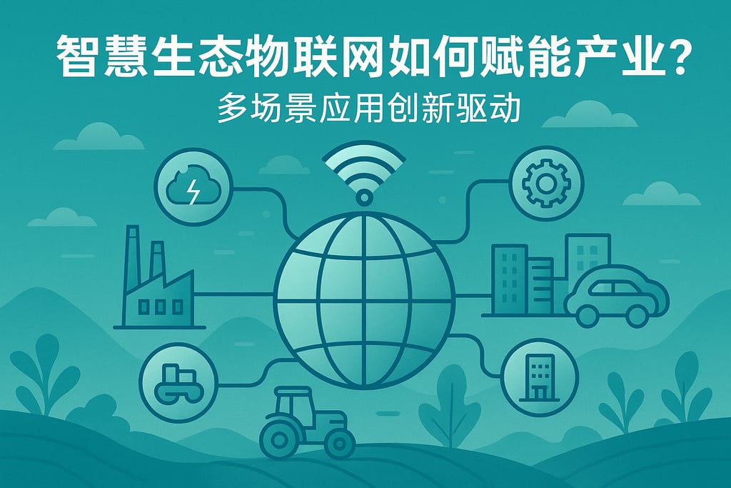 智慧生态物联网如何赋能产业？多场景应用创新驱动