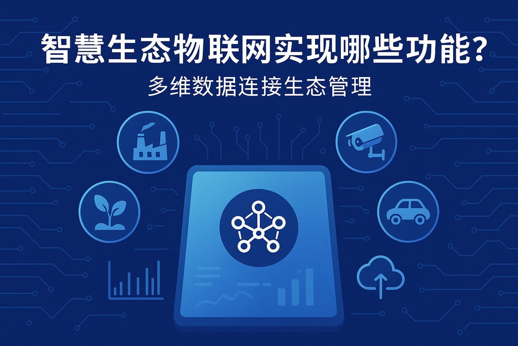 智慧生态物联网实现哪些功能？多维数据连接生态管理