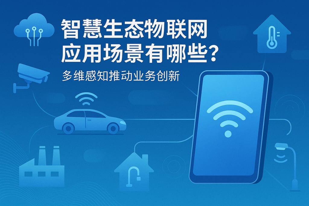 智慧生态物联网应用场景有哪些？多维感知推动业务创新