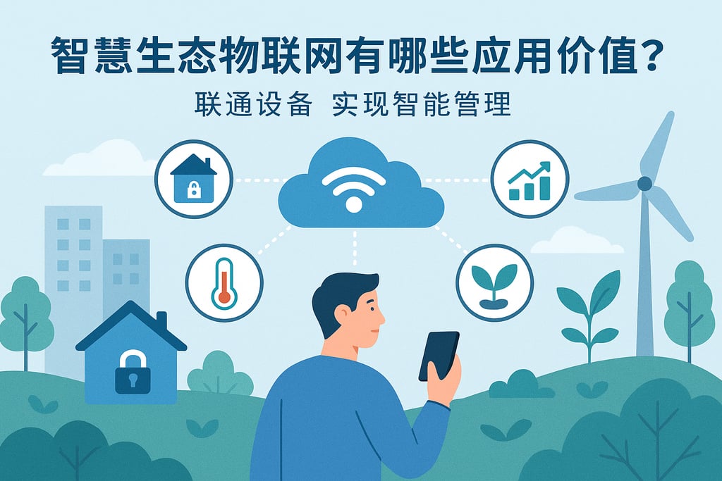智慧生态物联网有哪些应用价值？联通设备实现智能管理