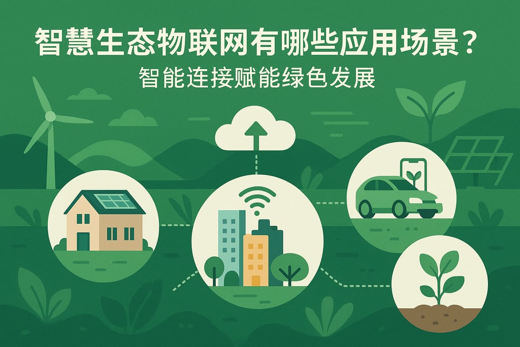 智慧生态物联网有哪些应用场景？智能连接赋能绿色发展