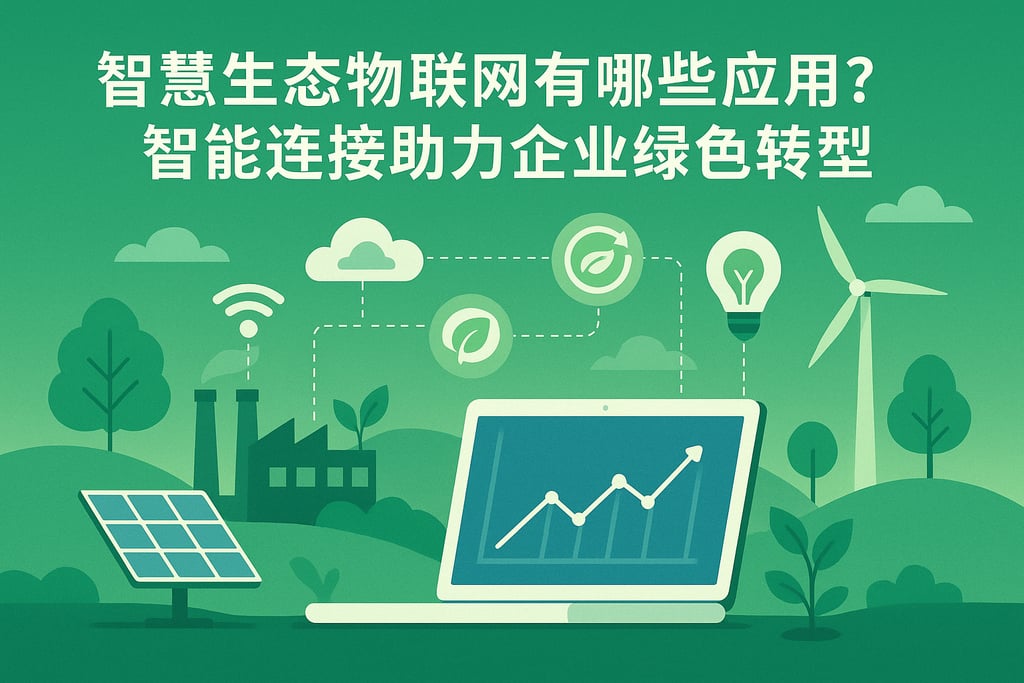 智慧生态物联网有哪些应用？智能连接助力企业绿色转型