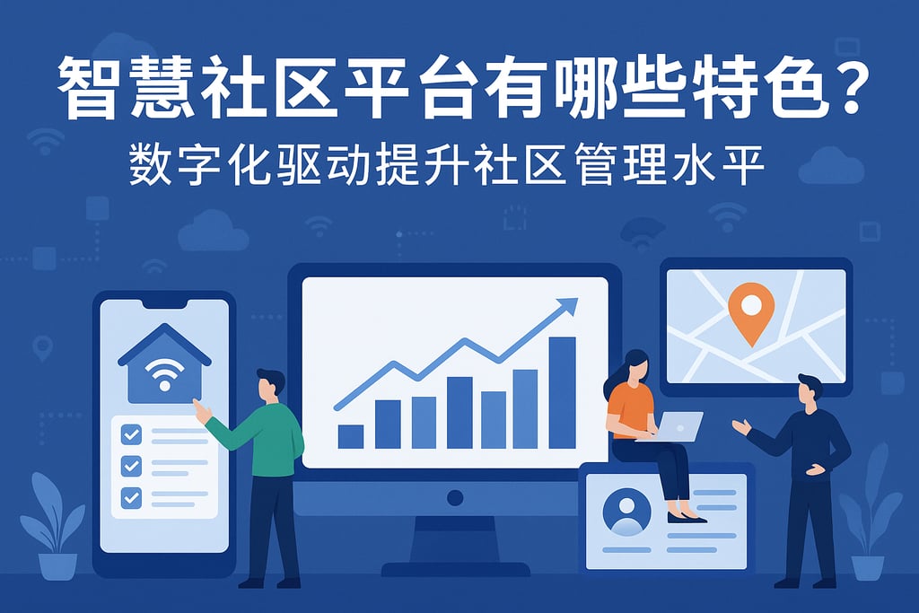 智慧社区平台有哪些特色？数字化驱动提升社区管理水平