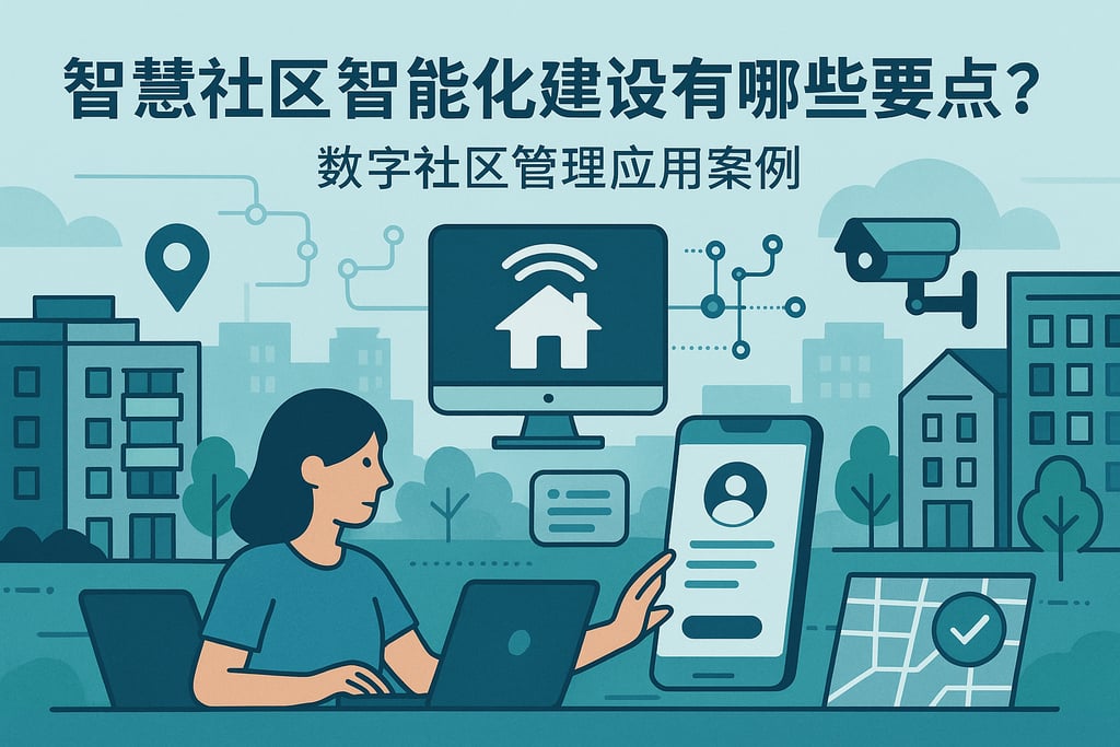 智慧社区智能化建设有哪些要点？数字社区管理应用案例