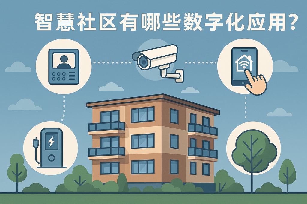 智慧社区有哪些数字化应用？智能系统提升居民体验