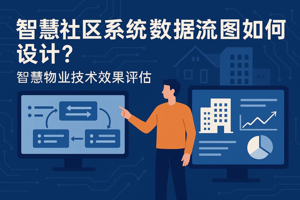 智慧社区系统数据流图如何设计？智慧物业技术效果评估