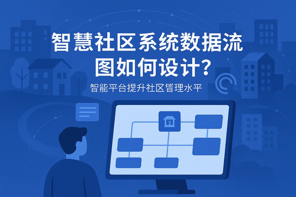 智慧社区系统数据流图如何设计？智能平台提升社区管理水平