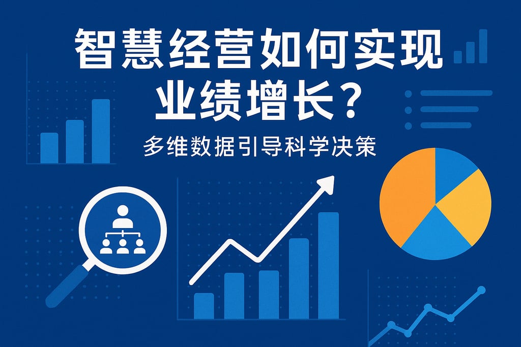 智慧经营如何实现业绩增长？多维数据引导科学决策