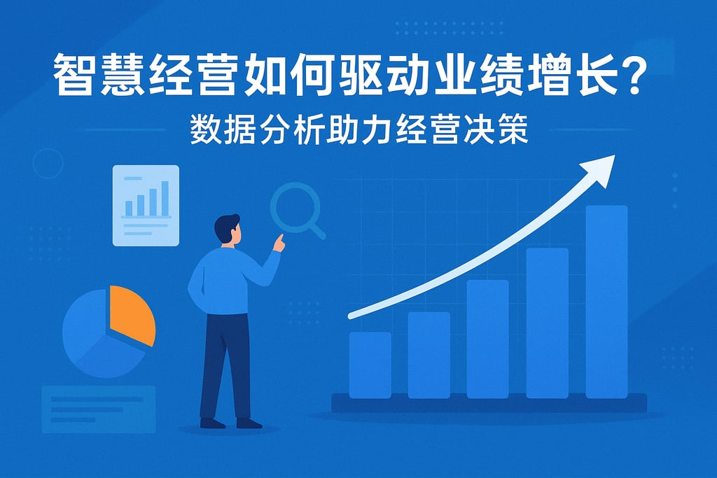 智慧经营如何驱动业绩增长？数据分析助力经营决策