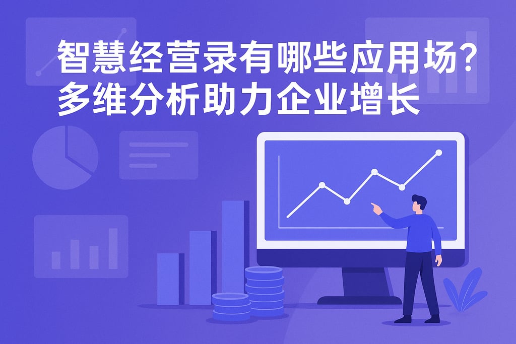 智慧经营录有哪些应用场景？多维分析助力企业增长
