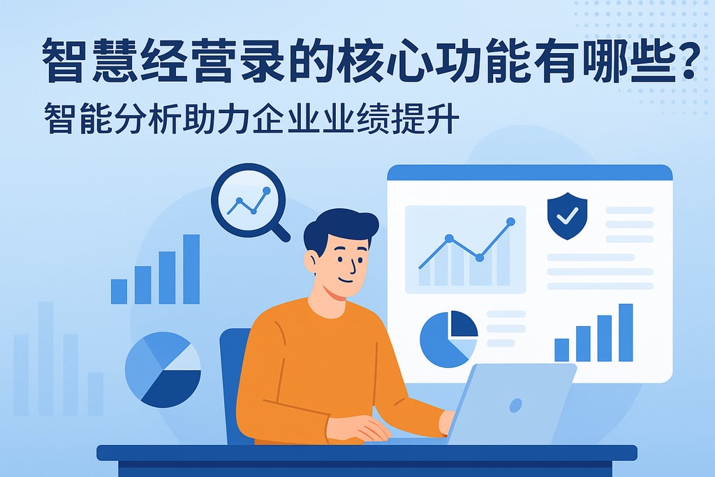 智慧经营录的核心功能有哪些？智能分析助力企业业绩提升