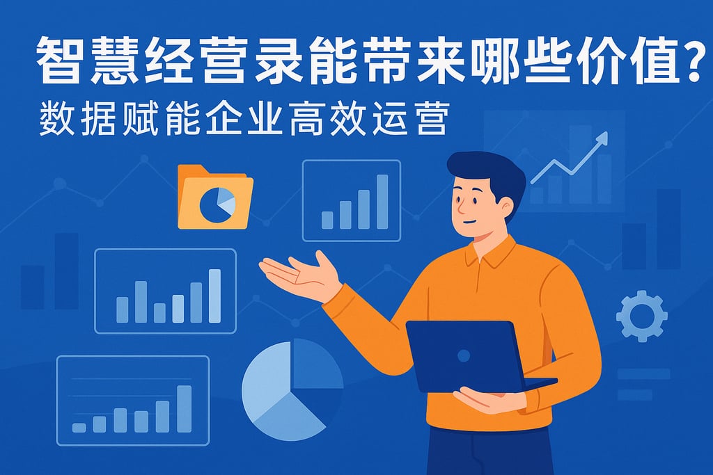 智慧经营录能带来哪些价值？数据赋能企业高效运营
