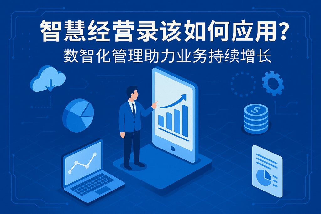 智慧经营录该如何应用？数智化管理助力业务持续增长