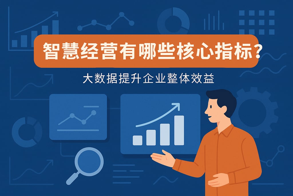 智慧经营有哪些核心指标？大数据提升企业整体效益