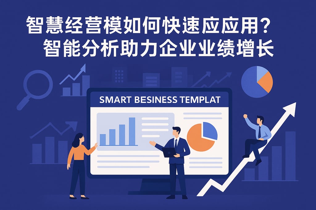 智慧经营模板如何快速应用？智能分析助力企业业绩增长