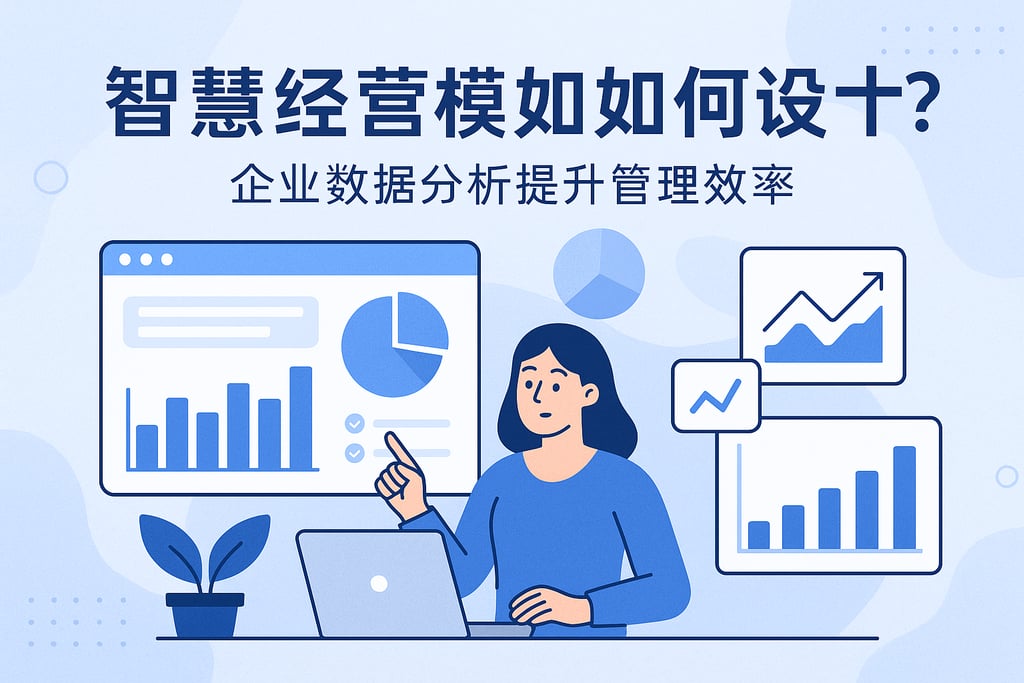 智慧经营模板如何设计？企业数据分析提升管理效率