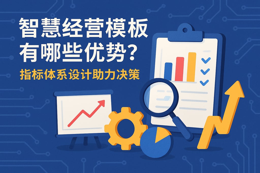 智慧经营模板有哪些优势？指标体系设计助力决策
