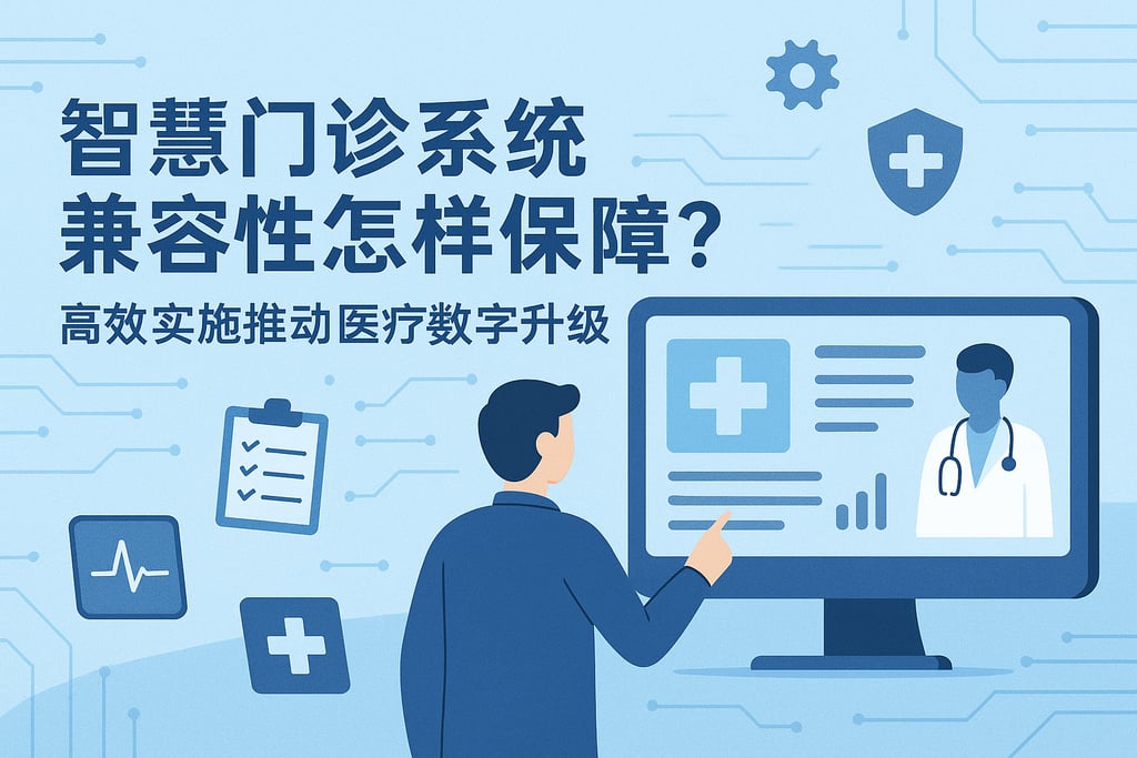 智慧门诊系统兼容性怎样保障？高效实施推动医疗数字升级
