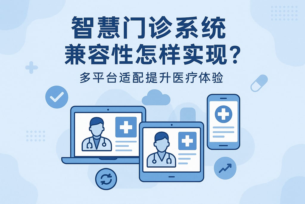 智慧门诊系统兼容性怎样实现？多平台适配提升医疗体验