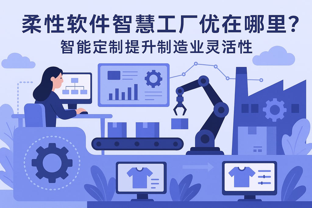 柔性软件智慧工厂优势在哪里？智能定制提升制造业灵活性
