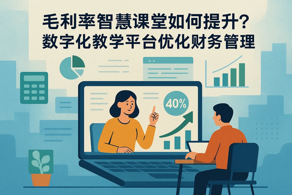 毛利率智慧课堂如何提升？数字化教学平台优化财务管理