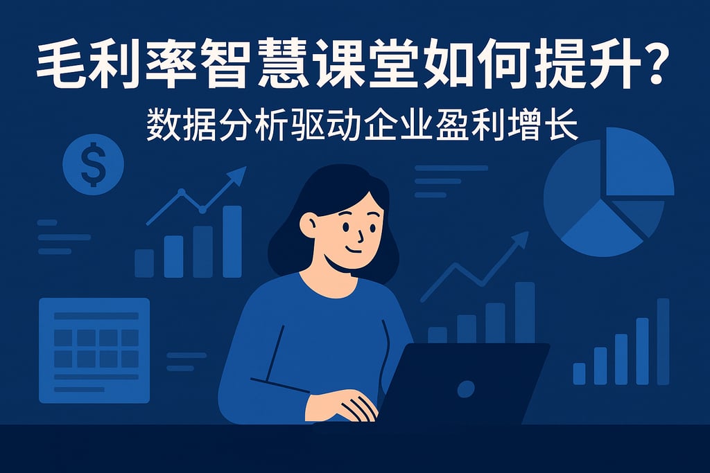 毛利率智慧课堂如何提升？数据分析驱动企业盈利增长
