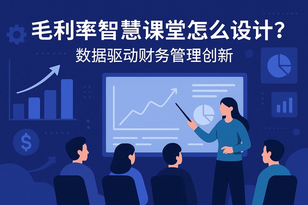 毛利率智慧课堂怎么设计？数据驱动财务管理创新