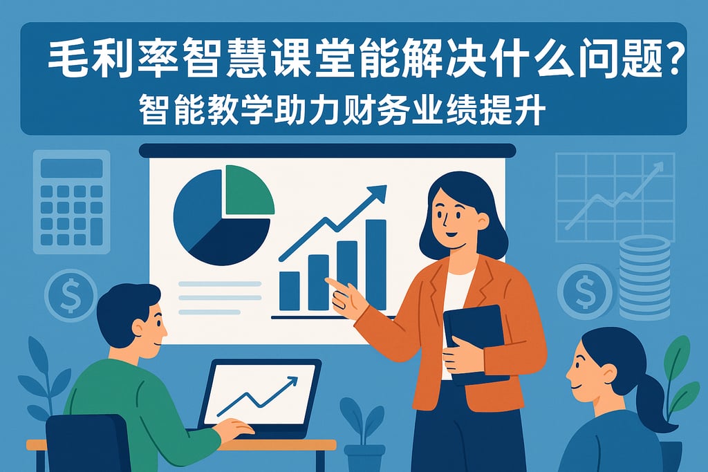 毛利率智慧课堂能解决什么问题？智能教学助力财务业绩提升