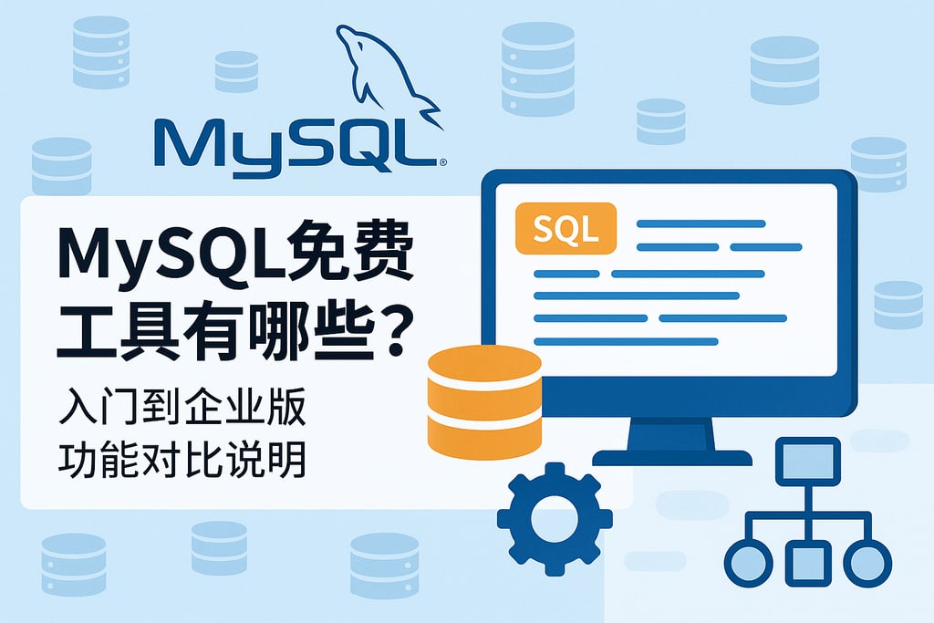 MySQL免费工具有哪些？入门到企业版功能对比说明