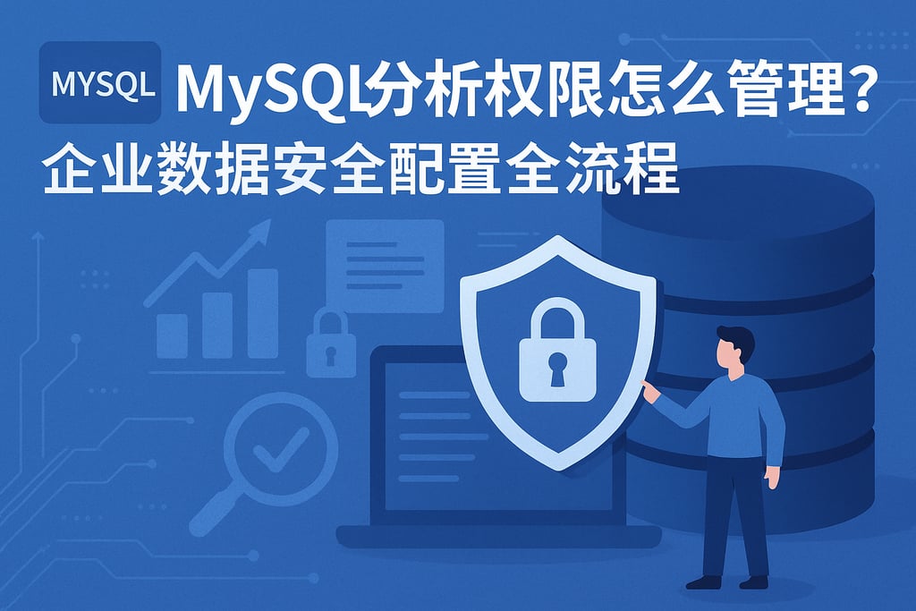 MySQL分析权限怎么管理？企业数据安全配置全流程