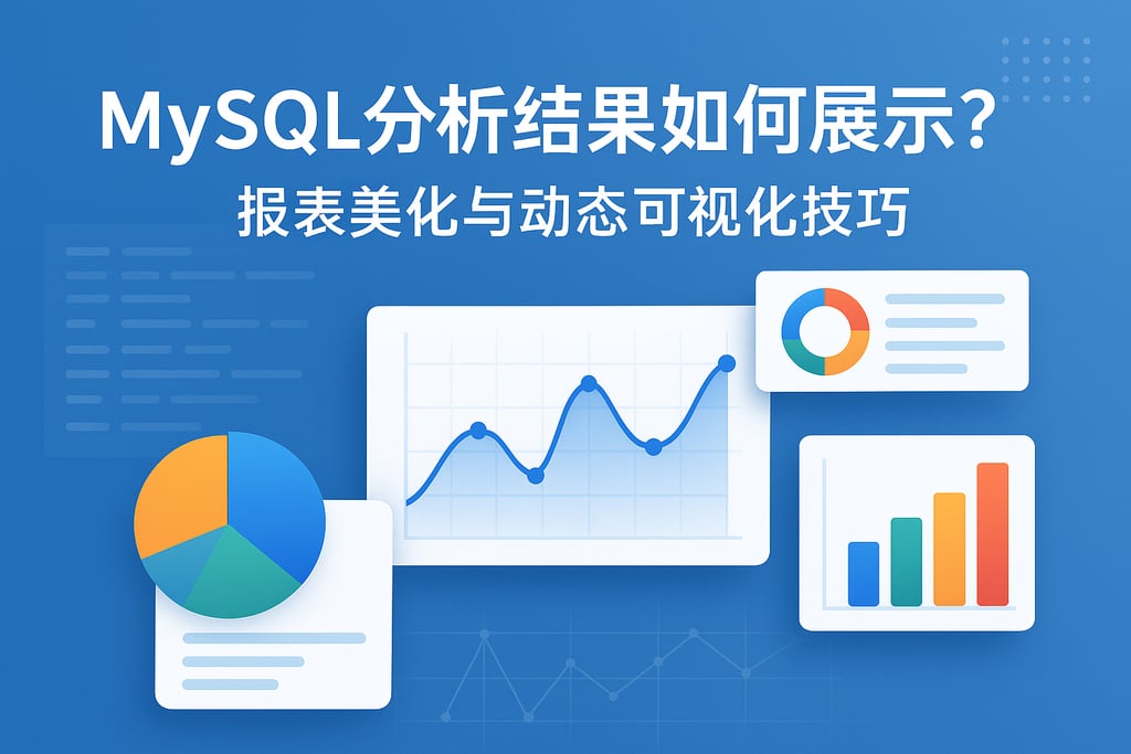 MySQL分析结果如何展示？报表美化与动态可视化技巧